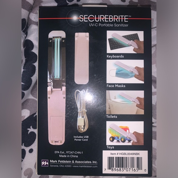 SECUREBRITE UV-C Portable Sanitizer - Picture 2 of 2